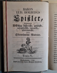 Hundrede og tyve af Holbergs Epistler. Udgivne til Almeenlaesning ved F. Fabricius.
